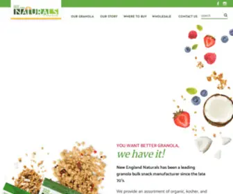 Nenb.com(New England Natural Bakers Organic Granola) Screenshot