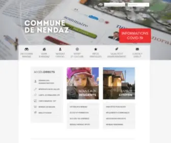 Nendaz.org(Bienvenue) Screenshot