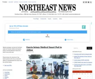 Nenewsroom.com(Northeast News) Screenshot