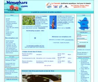 Nenuphars.com(Jardin) Screenshot