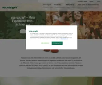 Neo-Angin.de(Neo-angin®) Screenshot