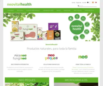 Neo-Esnatural.com(Laboratorio de Complementos Alimenticios Naturales) Screenshot