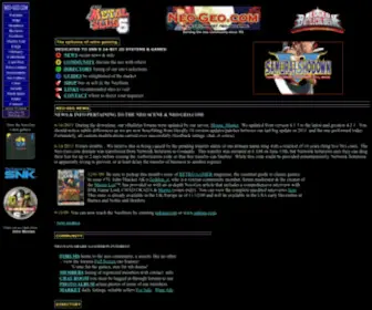 Neo-Geo.com(A Mecca for retro gamers) Screenshot