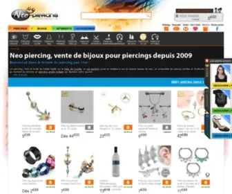 Neo-Piercing.com(Neo piercing) Screenshot