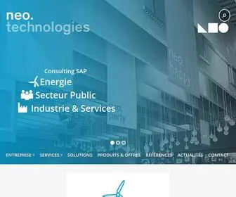 Neo-Technologies.ch(Neo technologies) Screenshot