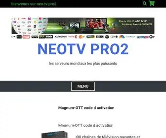 Neo-TV-Pro2.fr(Achat et renouvellement) Screenshot