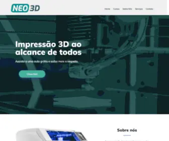 Neo3D.com.br(Impressão 3d) Screenshot