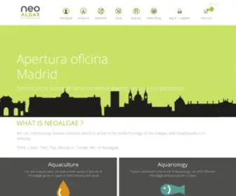 Neoalgae.es(Inicio) Screenshot