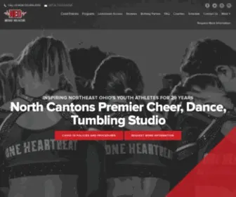 Neoallstars.com(North Canton Cheerleading) Screenshot