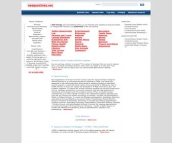 Neobacklinks.net(Neo Directory) Screenshot