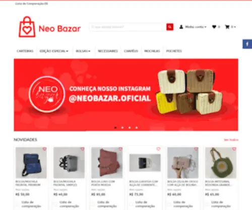 Neobazar.com.br(Neo Bazar) Screenshot