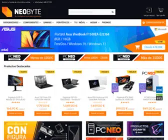 Neobyte.es(Tienda de informática y gaming online) Screenshot