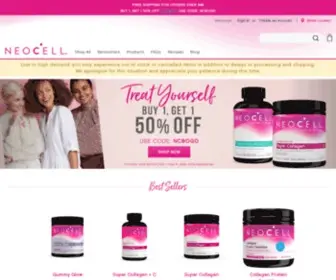 Neocell.com(NeoCell® Official Site) Screenshot