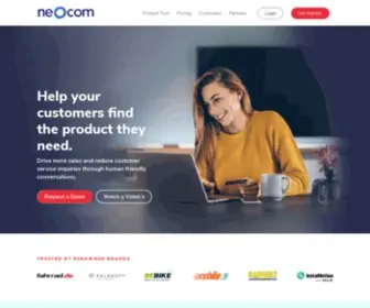 Neocom.ai(AI Powered Guided Selling) Screenshot