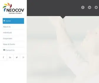 Neocov.com(Insurance Brokers) Screenshot