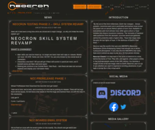 Neocron.org(Neocron) Screenshot