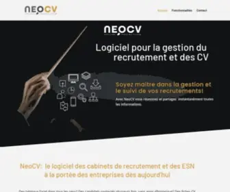 Neocv.fr(NeoCV est un ATS pour optimiser les process de recrutement) Screenshot