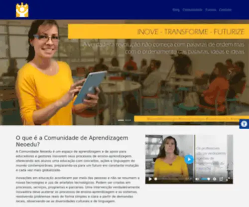 Neocyber.com.br(Neo4max Tecnologia Educacional) Screenshot