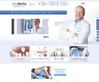 Neodenta.lt(Odontologijos klinika Kaune) Screenshot