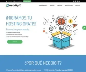 Neodigit.net(Cloud Hosting Social) Screenshot