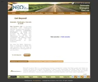 Neodynamics.com(NeoDynamics) Screenshot