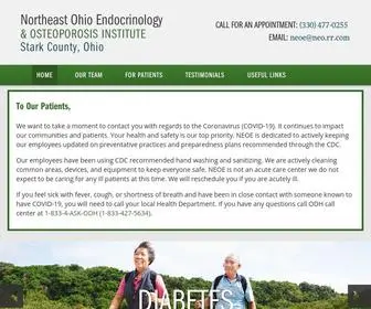 Neoe.net(Northeast Ohio Endocrinology) Screenshot