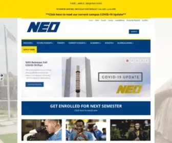 Neo.edu(NEO A&M College) Screenshot
