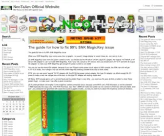 Neoflash.com(NeoTaAm Official Website) Screenshot