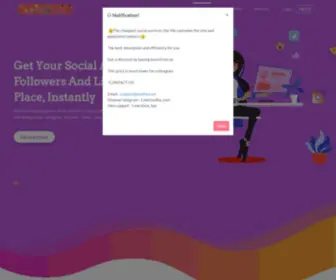 Neoflw.com(The cheapest social services with 24) Screenshot