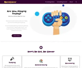 Neogamr.net(Don’t Just Play The Game) Screenshot