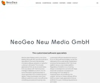 Neogeo.com(Startseite) Screenshot