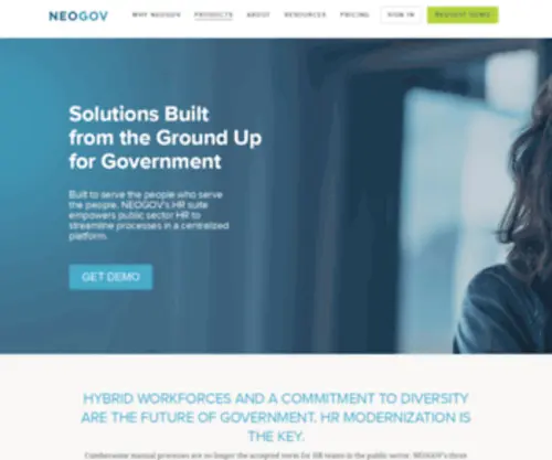 Neogov.ca(HR Software for the Public Sector) Screenshot