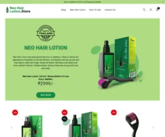 Neohairlotion.store(Neo Hair Lotion) Screenshot