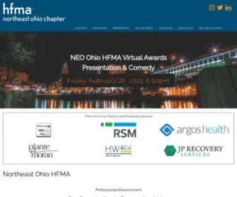 Neohfma.org(Northeast Ohio HFMA) Screenshot