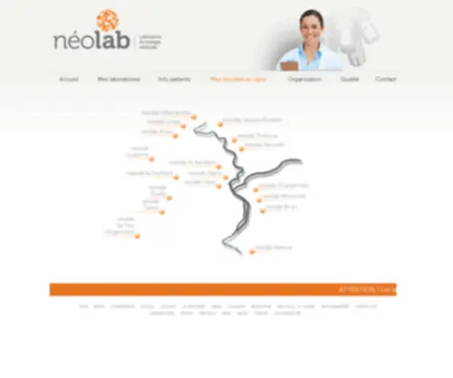 Neolab.fr(Laboratoire) Screenshot