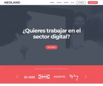 Neoland.es(Bienvenidos a NEOLAND) Screenshot