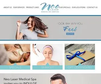 Neolaserspa.com(Skin Treatment) Screenshot