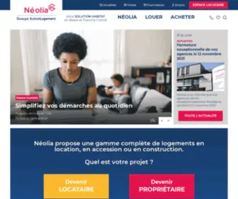 Neolia.fr(Néolia) Screenshot