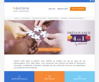 Neoliane-Sante.fr(Néoliane) Screenshot