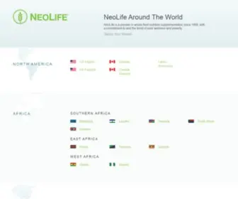 Neolife.com(NeoLife) Screenshot