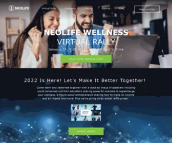 Neoliferally.com(NeoLife Wellness Virtual Rally 2022) Screenshot