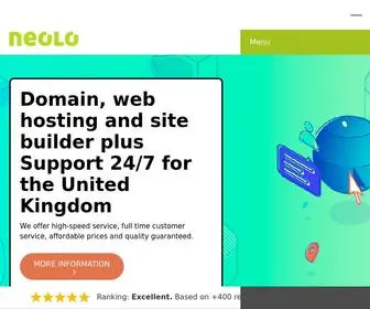 Neolo.co.uk(Domains, Hosting, Websites and Growth) Screenshot