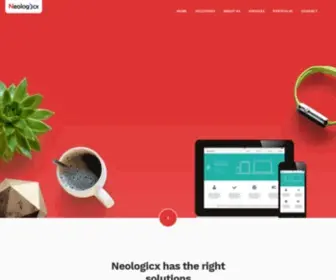 Neologicx.com(Just another WordPress site) Screenshot