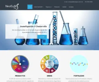 Neolsym.com.mx(Planta Farmoquímica) Screenshot