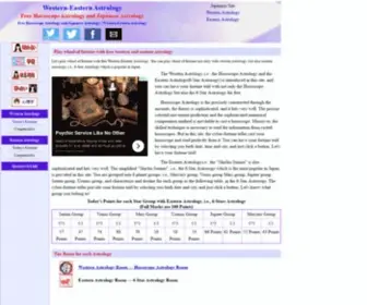 Neoluxuk.com(Western-Eastern Astrology) Screenshot