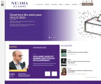 Neoma-Alumni.com(NEOMA Alumni) Screenshot