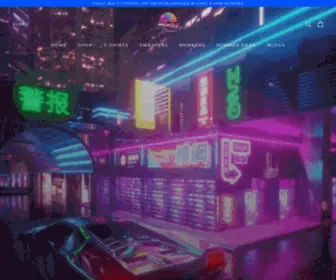 Neomachi.com(Cyberpunk apparel & Vaporwave clothing) Screenshot