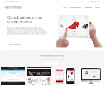 Neomacro.com(Serviços) Screenshot