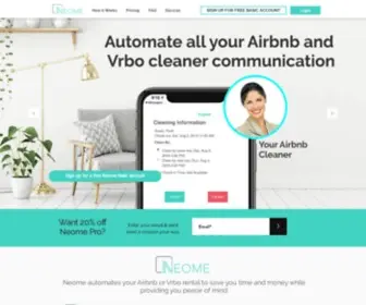 Neome.co(Vacation Rental Automation) Screenshot