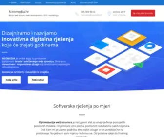 Neomedia.hr(NEO media) Screenshot